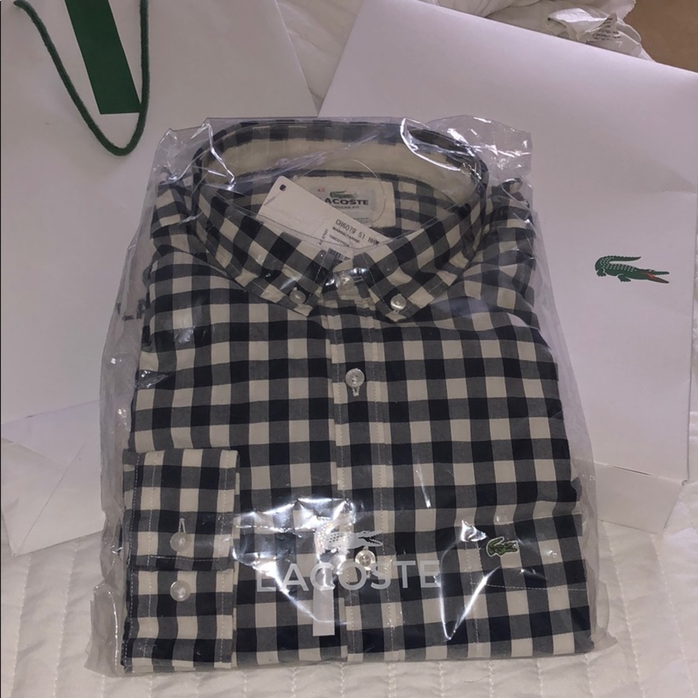 Men’s Lacoste button down